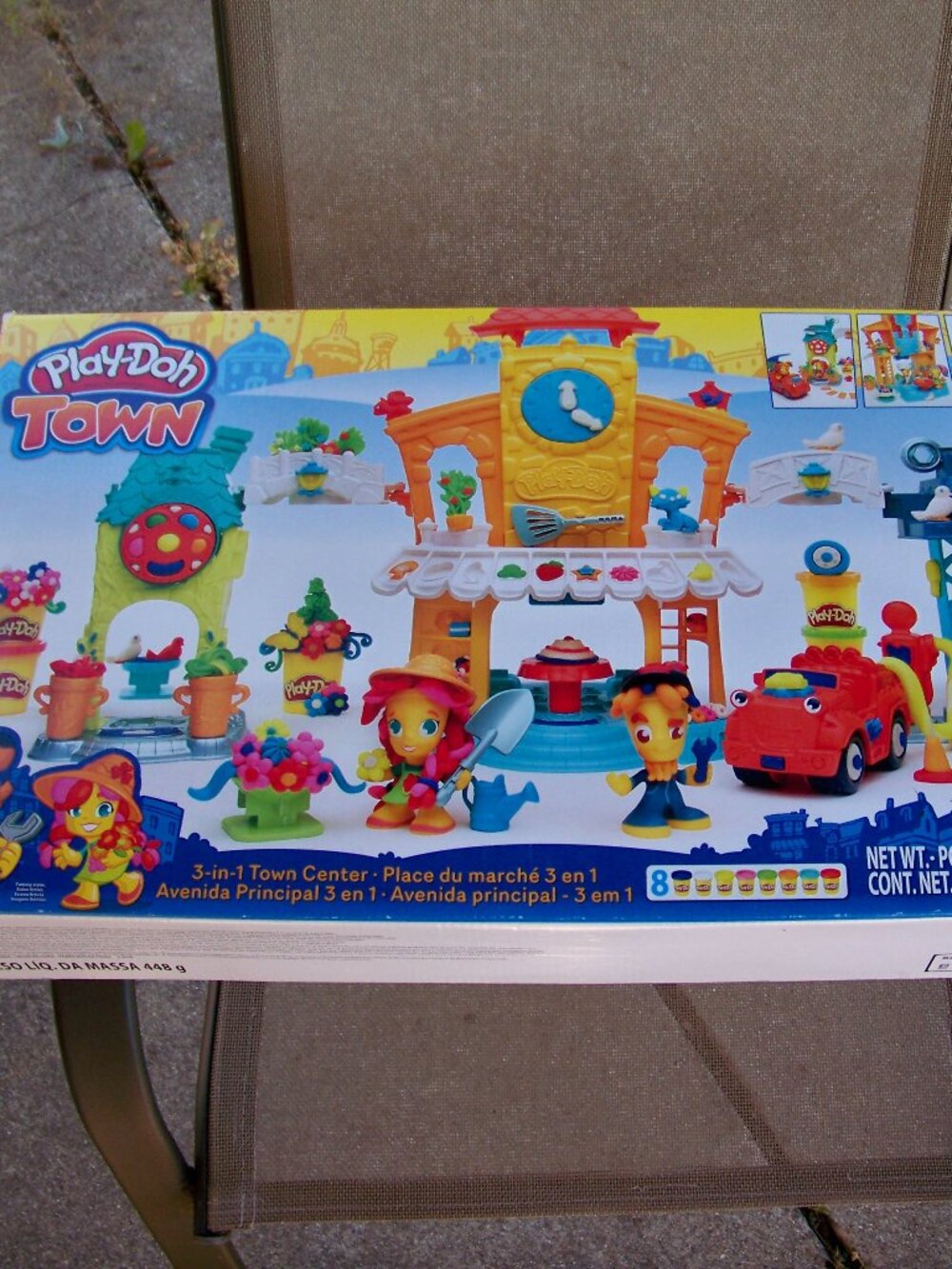 Play Doh 3 in 1 Town Playset, New